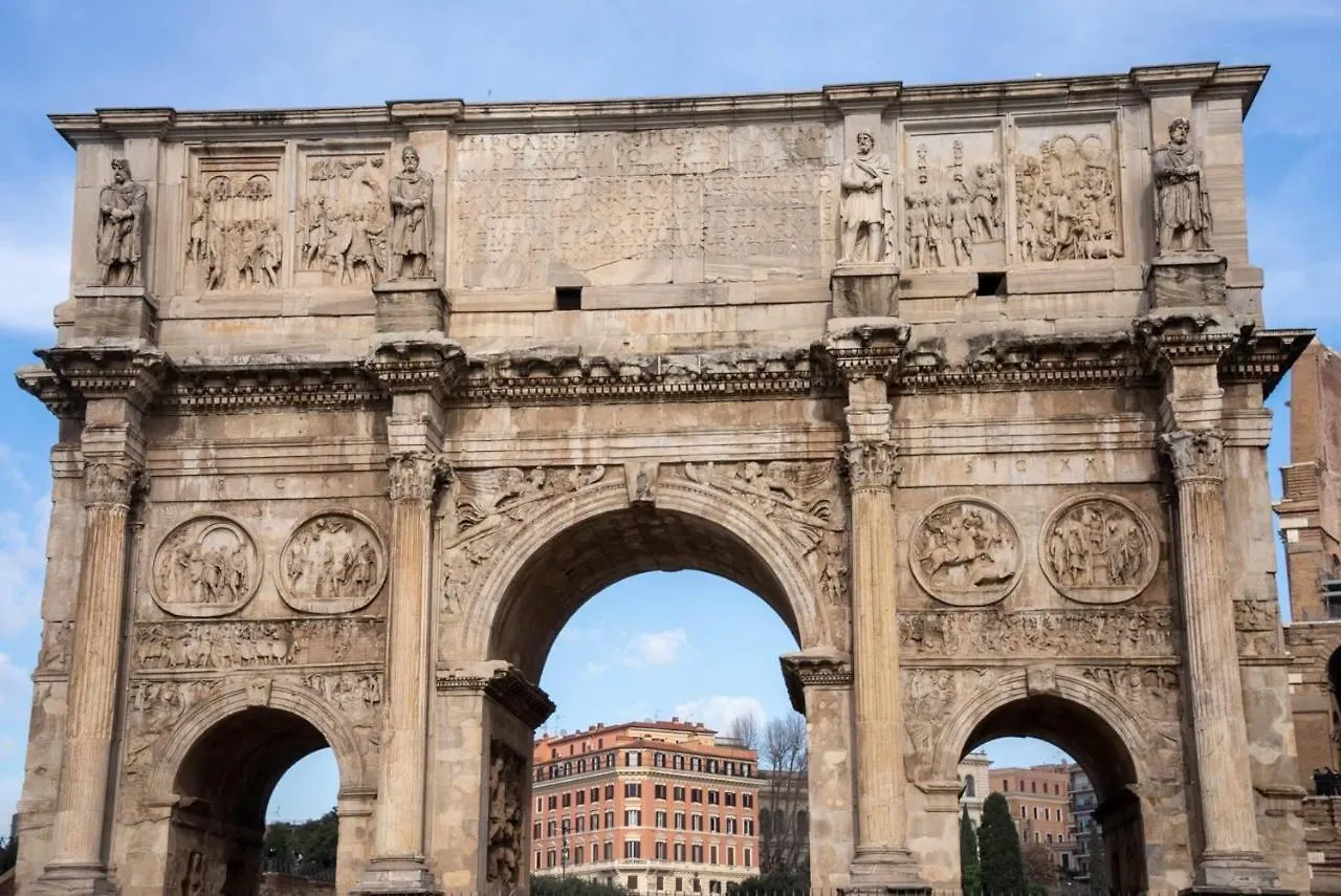 Roma Antica Dalla Finestra Appartamento Colosseo Ohana Daire
